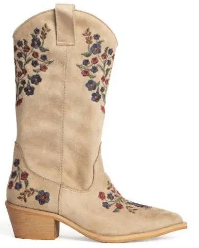 Arena Cowgirl Boots Camel