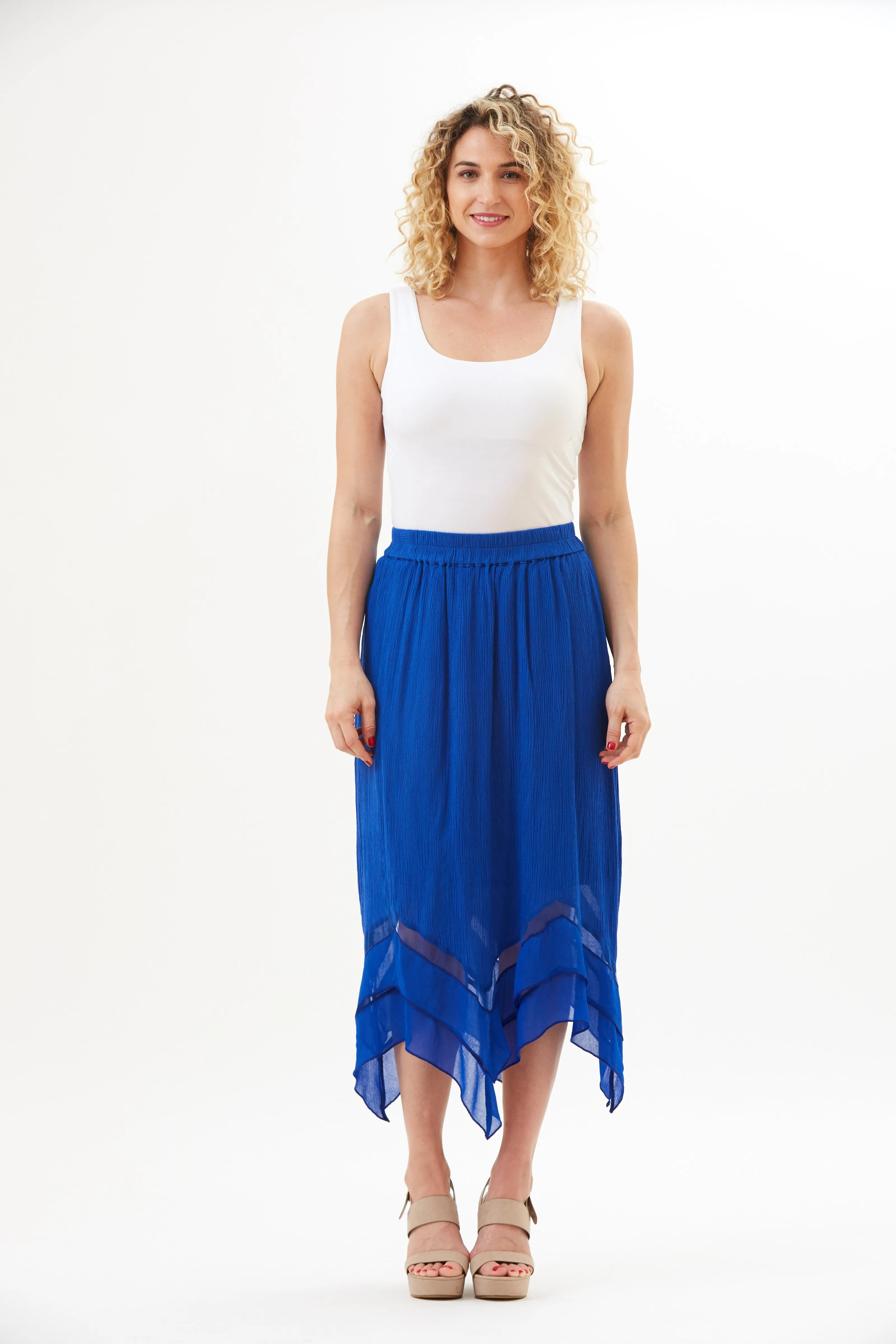 Aruna Vintage Ruffle Skirt