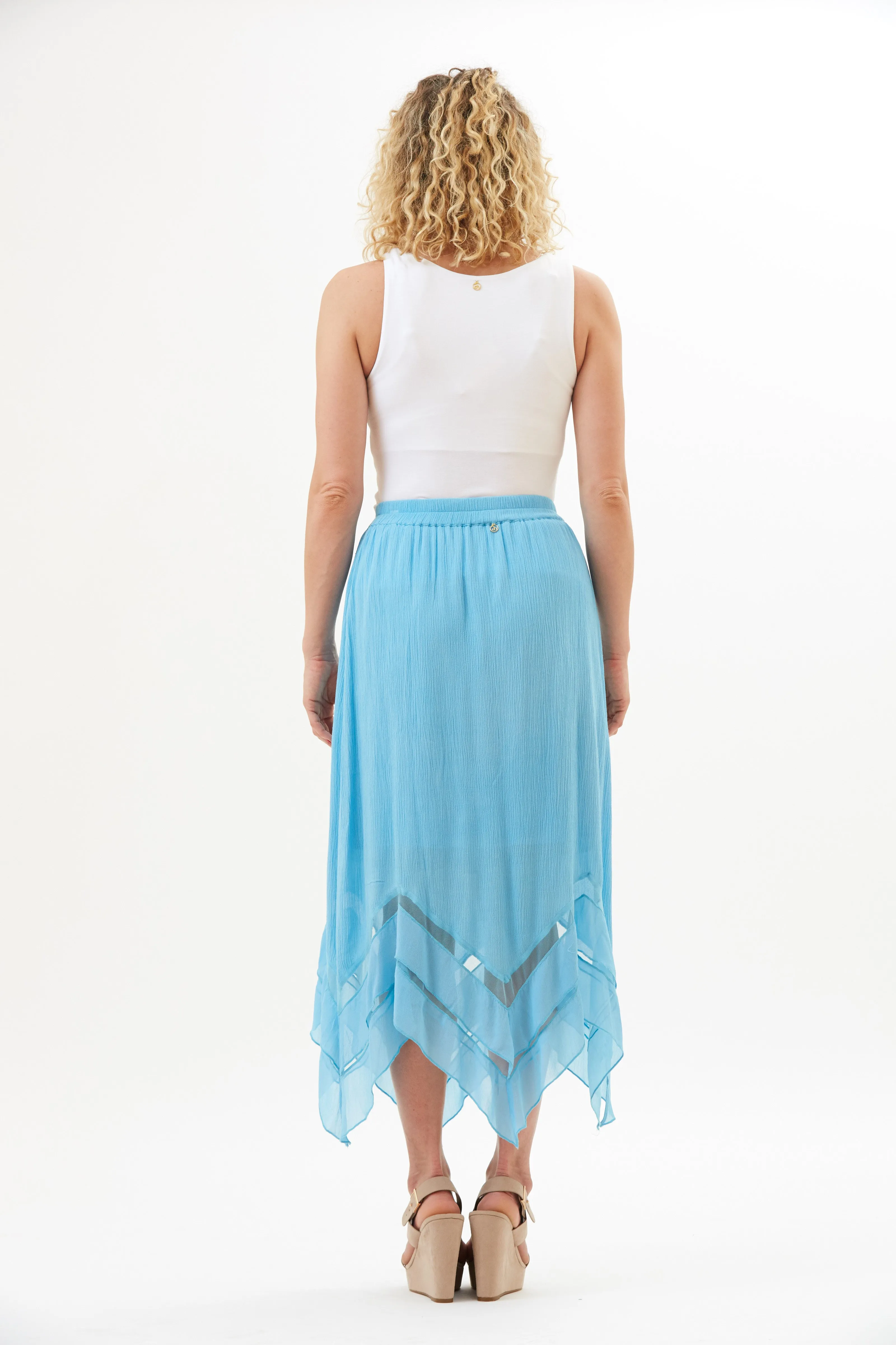 Aruna Vintage Ruffle Skirt