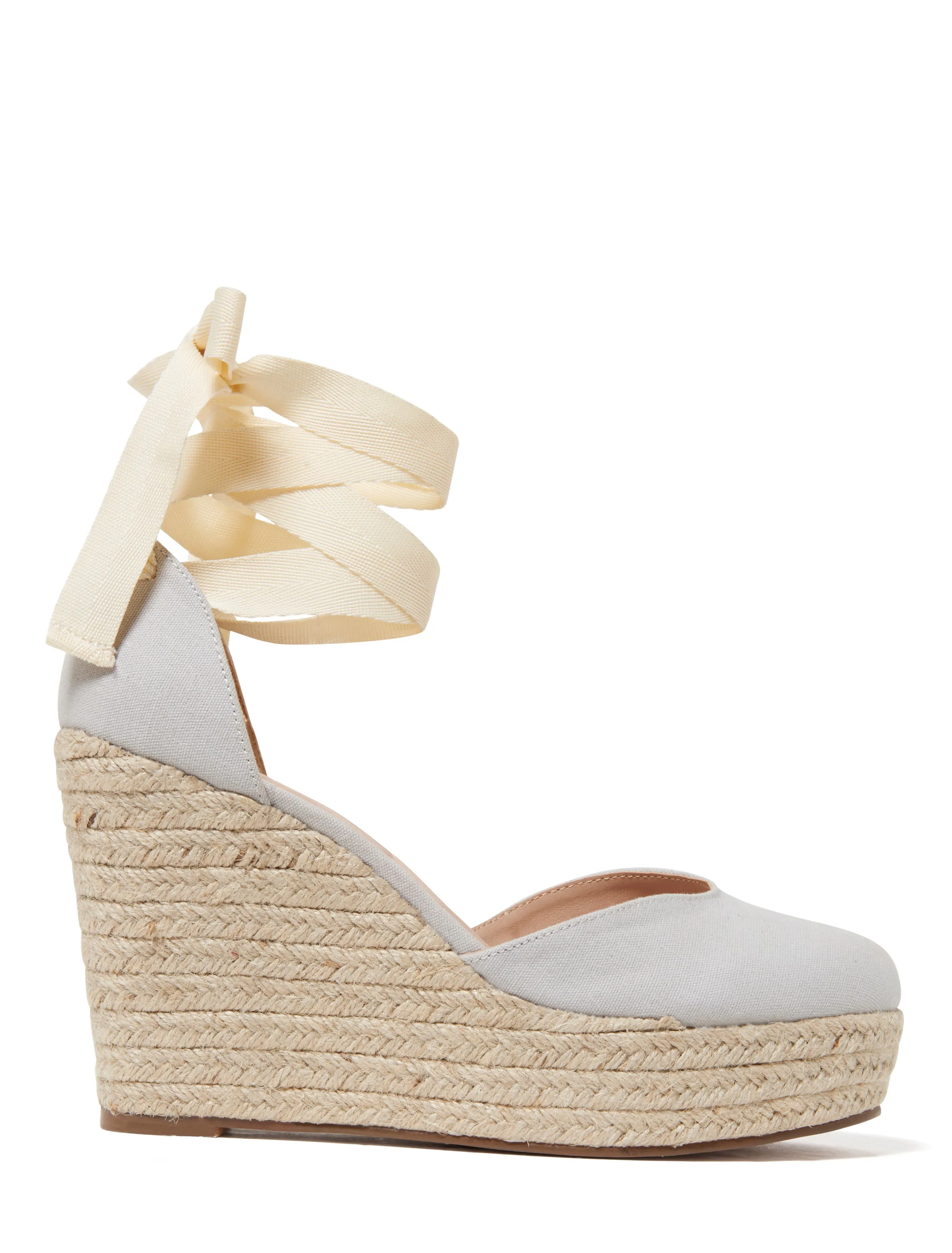 Athena Covered Toe Espadrille Wedge Heel