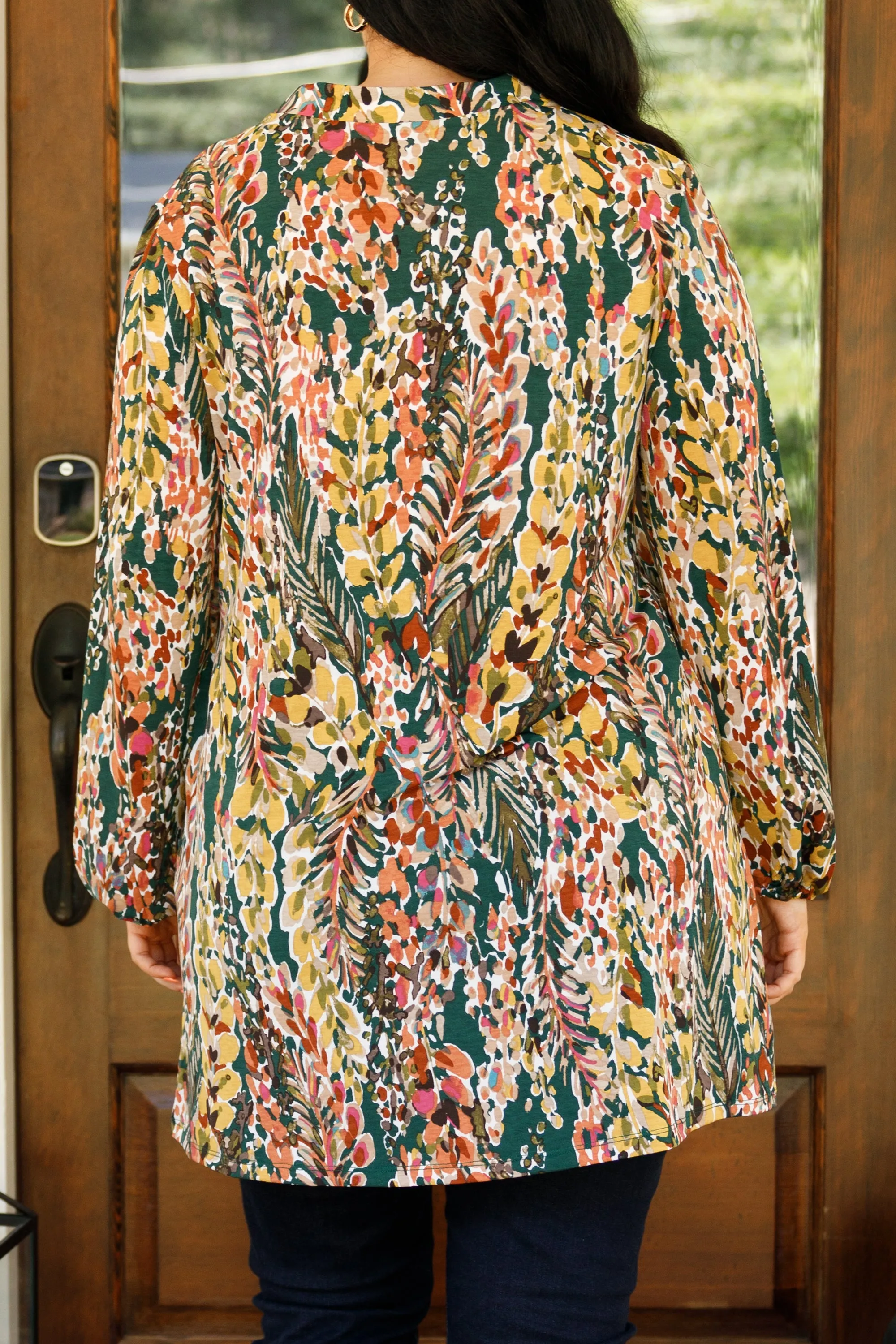 Avalon Tunic, Kelly Green