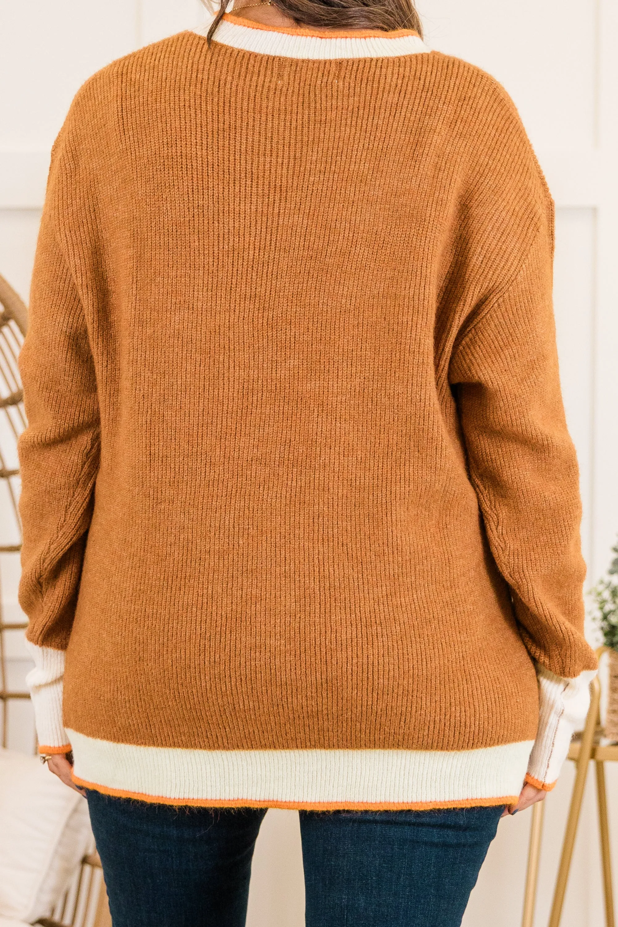 Be There For Me Sweater, Mocha