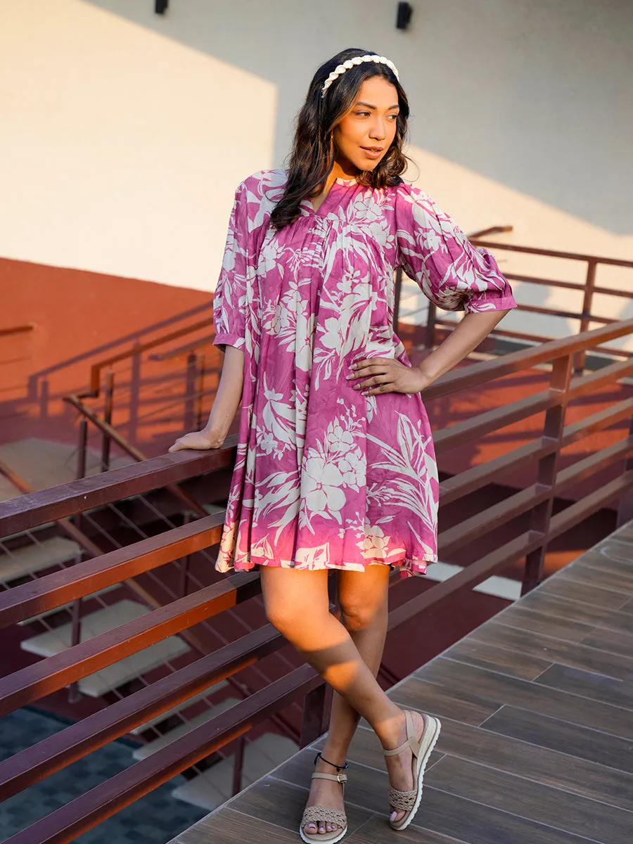 Cherry Blush Breezy Flow Dress