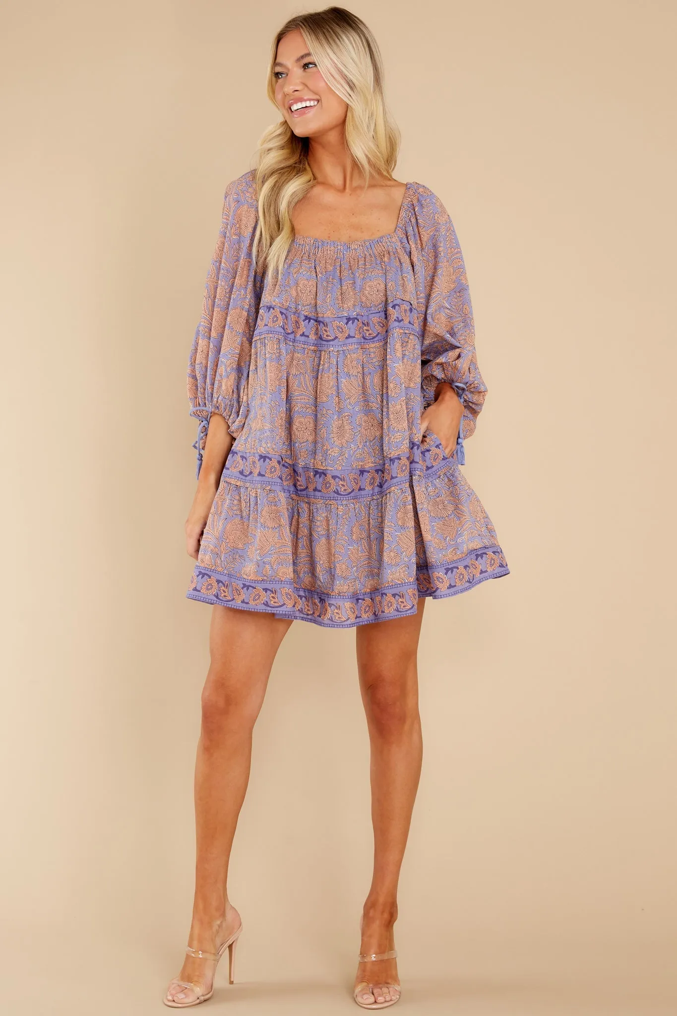 Hattie Vine Mini Dress