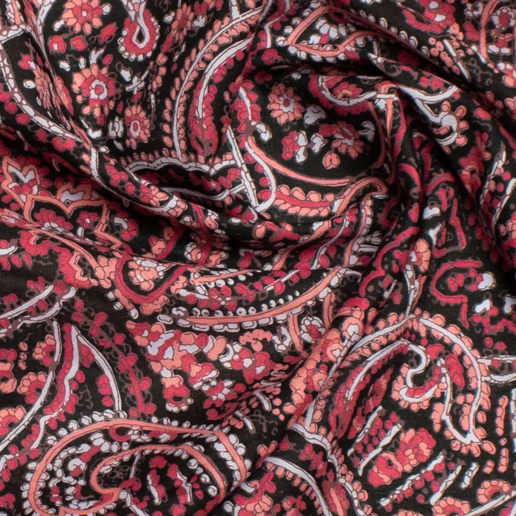 Japanese Pure Cotton Lawn Paisley Prints Design-64