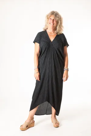 Libra Black Cocoon Dress