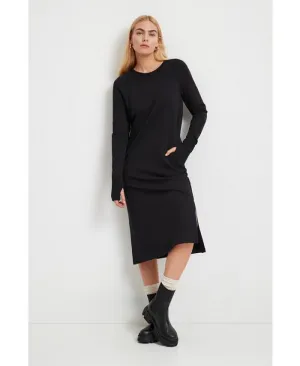 Meiko Marcella women's sweatshirt dress, black