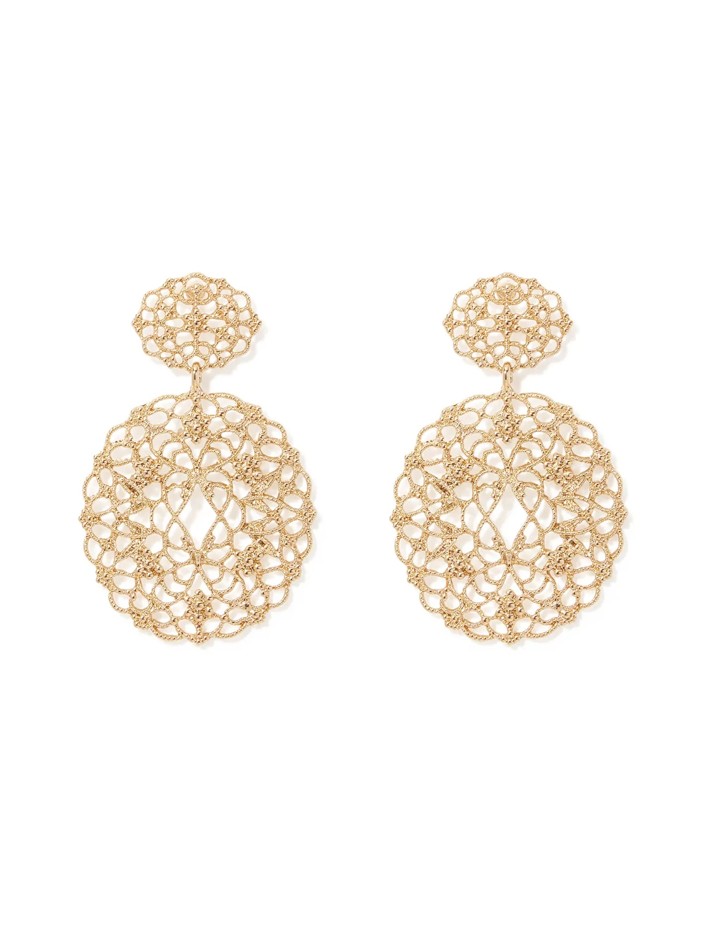 Nakita Filagree Drop Earrings