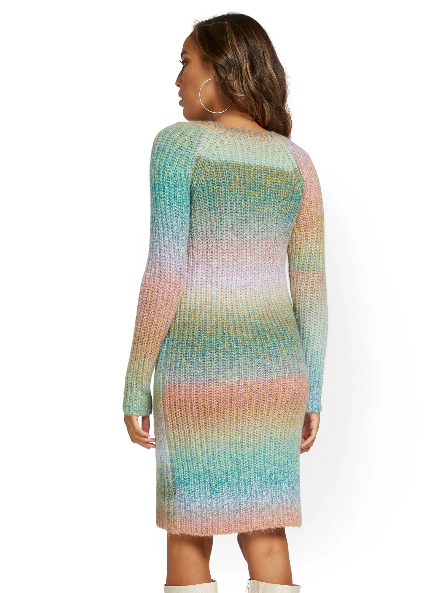 Ombre Sweater Dress