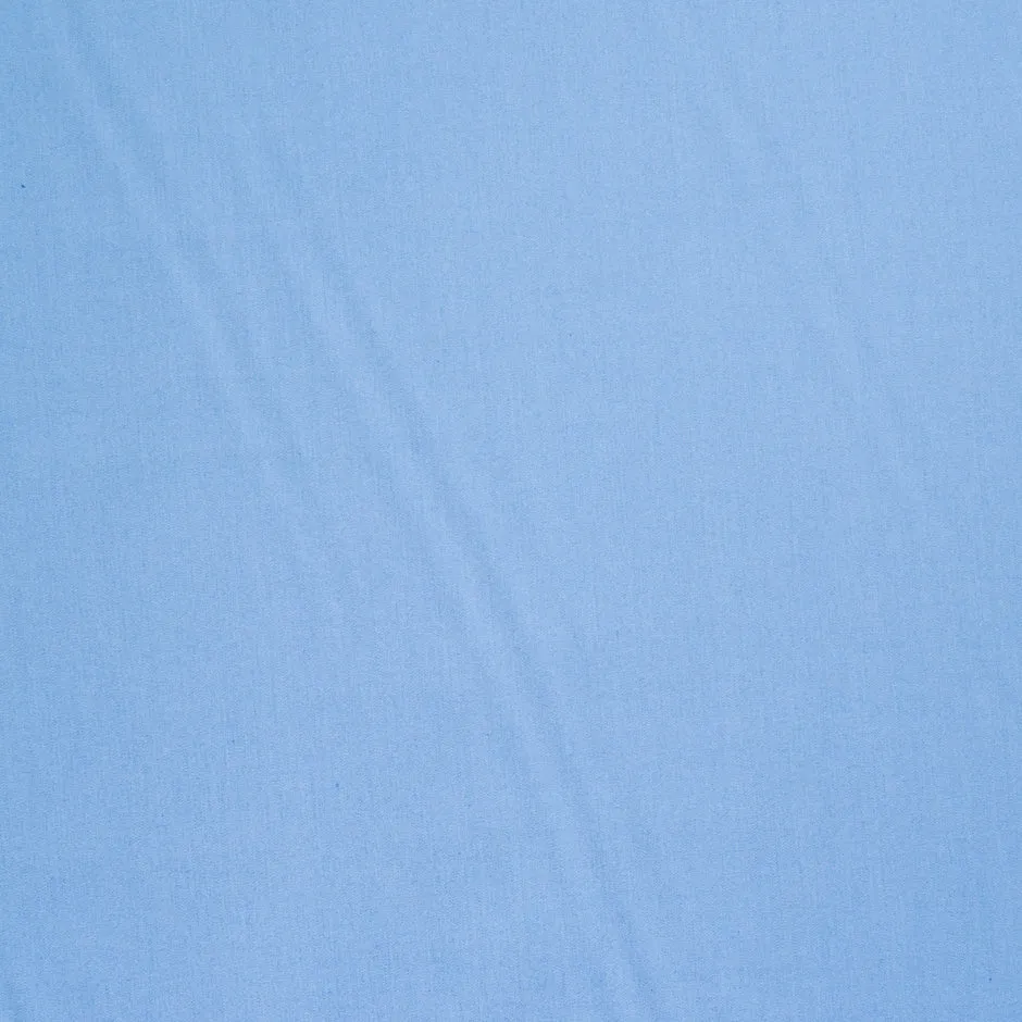 Plain Rich Blue Pure Cotton