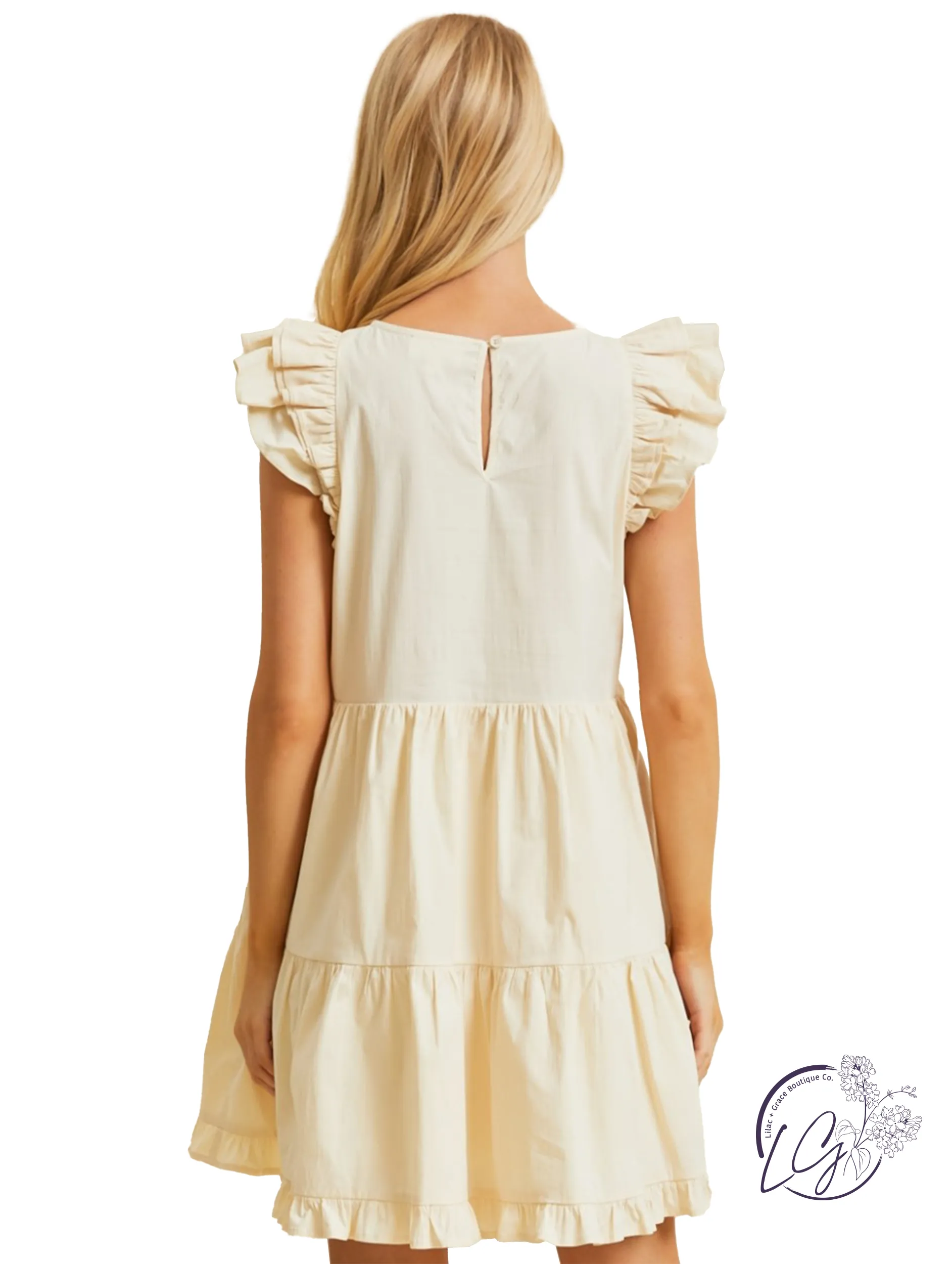 Romantic Ruffles Mini Dress