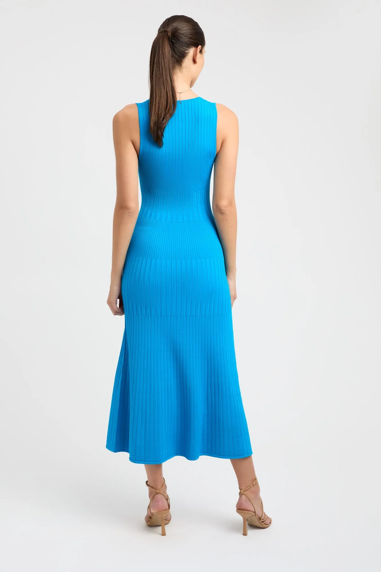 Serah Plunge Midi Dress