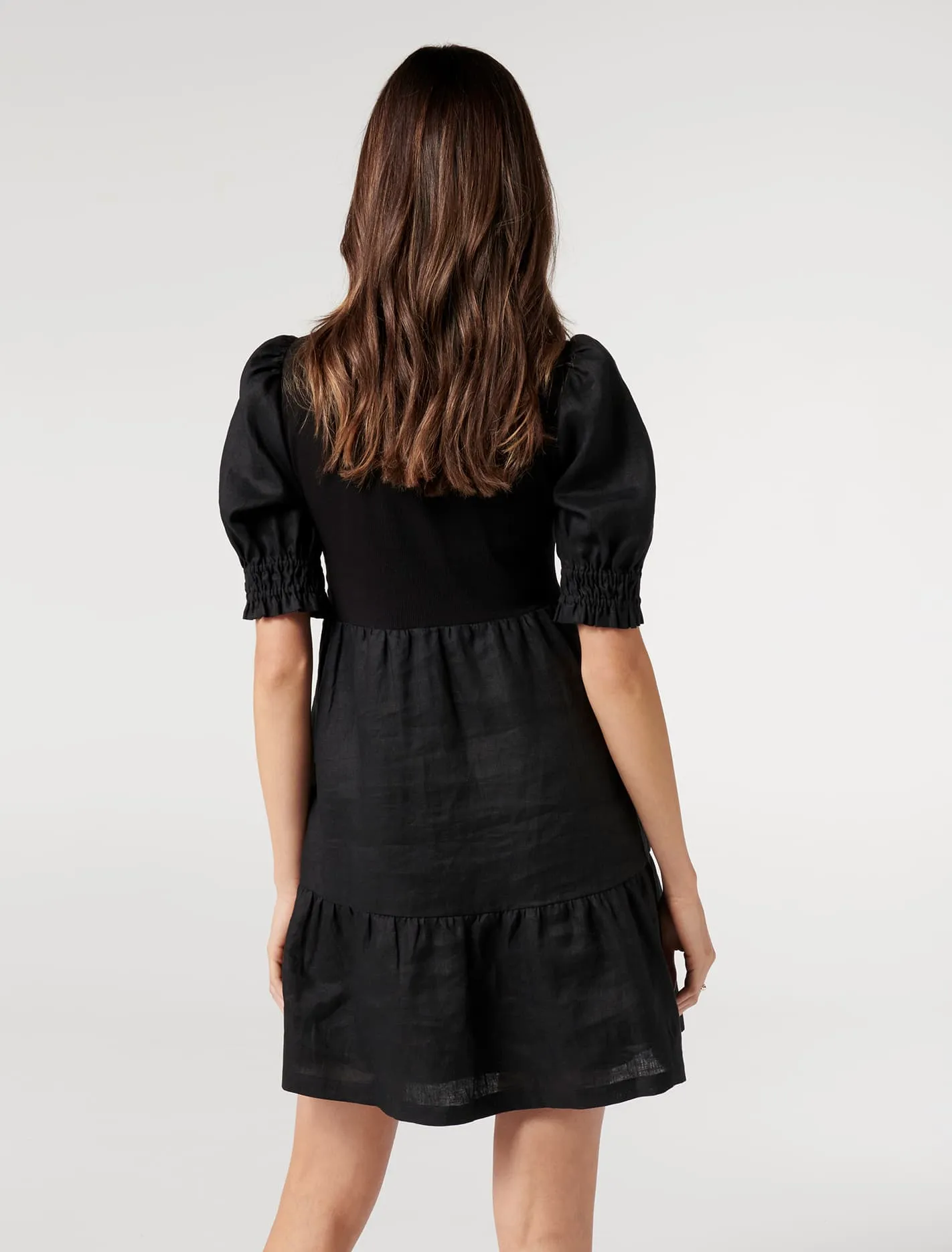 Shannon Puff Sleeve Smock Dress