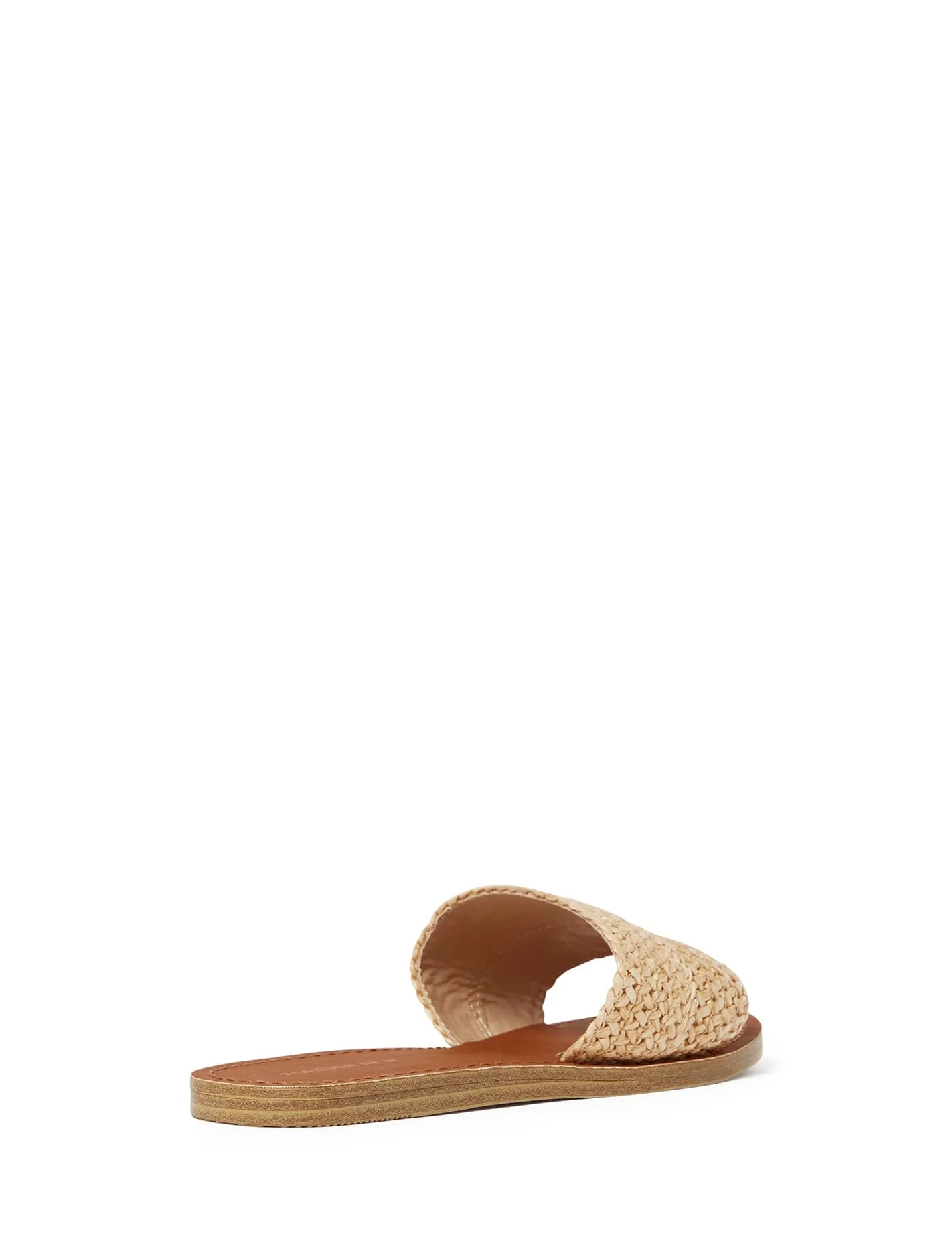 Tallulah Raffia Slide