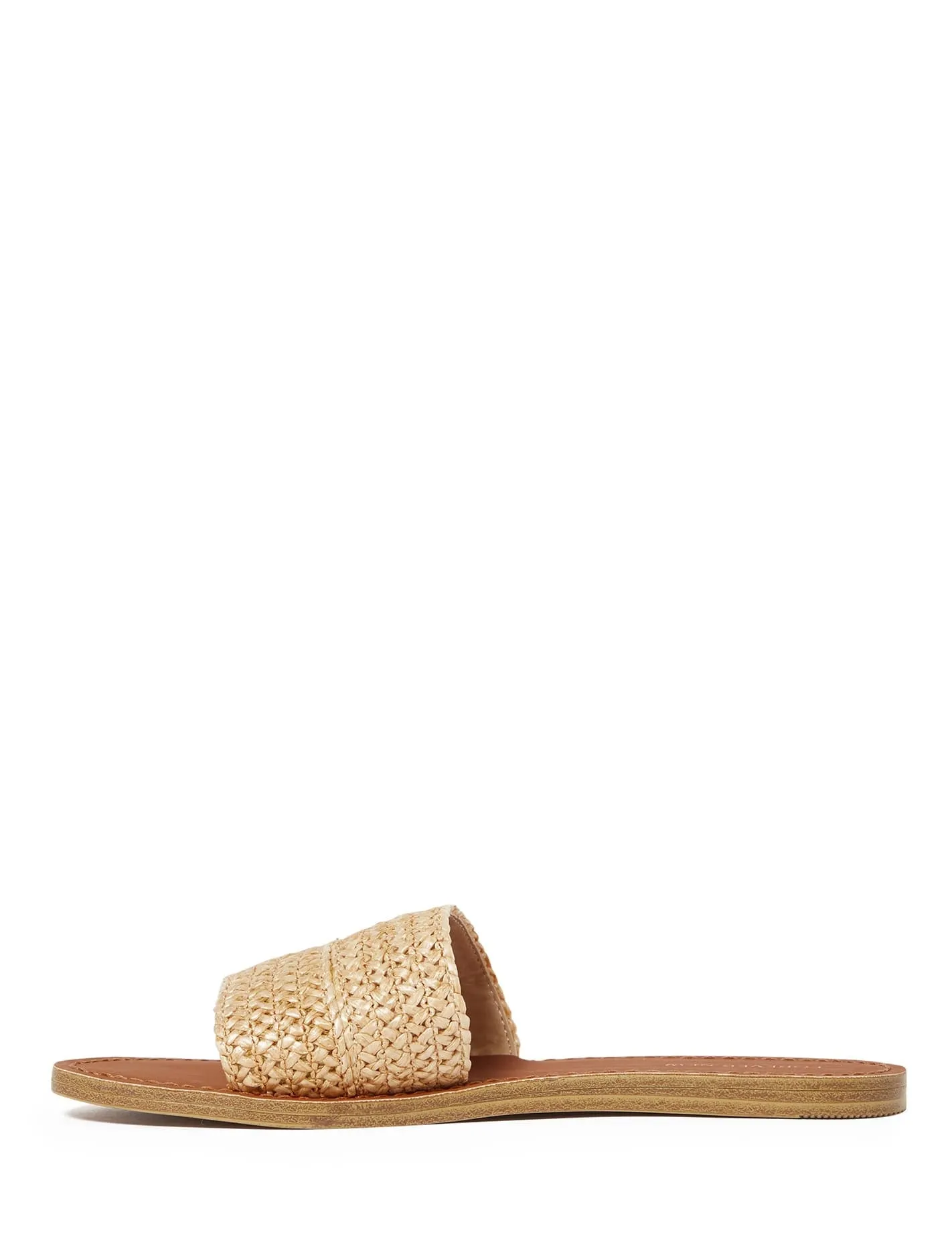 Tallulah Raffia Slide