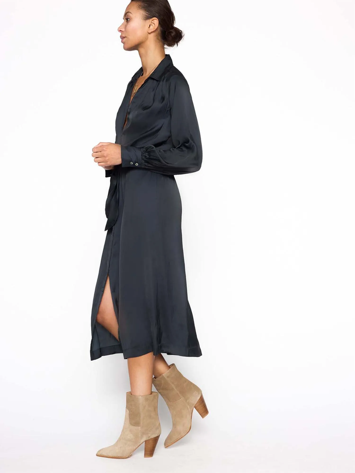 The Madsen Midi Shirt Dress