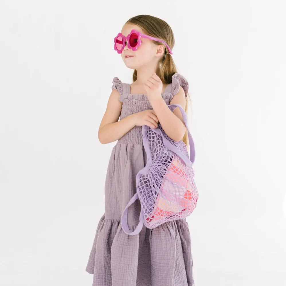 The Smocked Dress in Lavender Mist