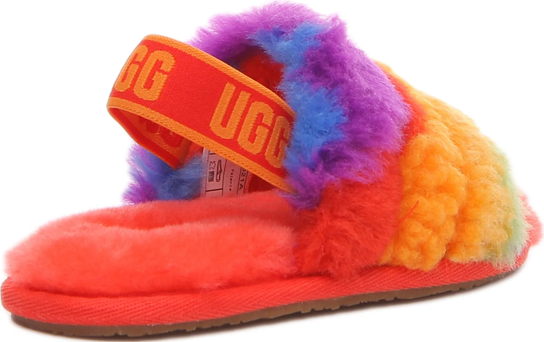 Ugg Australia Fluff Yeah Slide In Multi Colour For Infants