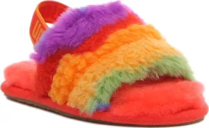 Ugg Australia Fluff Yeah Slide In Multi Colour For Infants