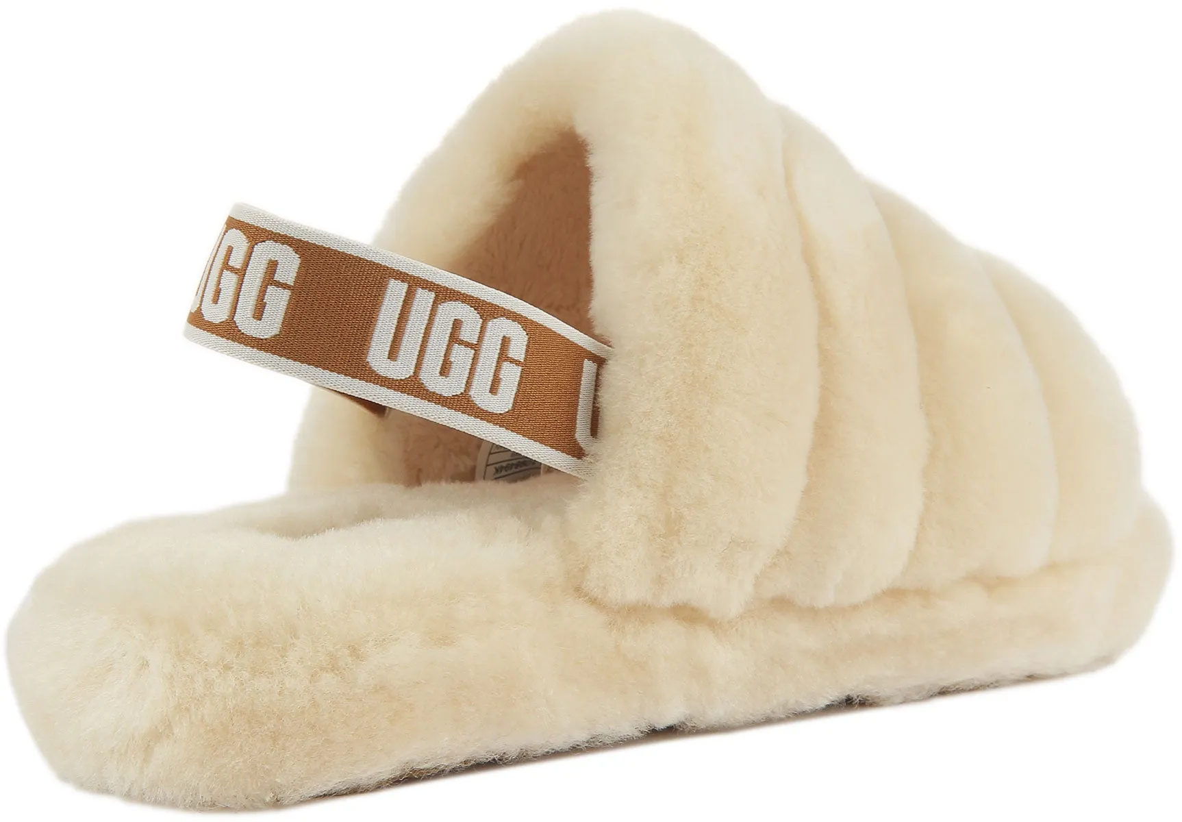 Ugg Australia Fluff Yeah Slippers In Natural For Juniors