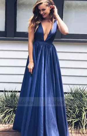 V-neck Formal Dresses Sexy, Girls Evening Gowns