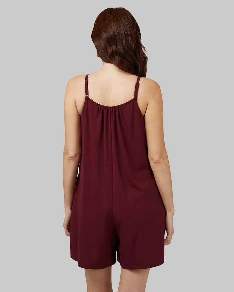 WOMEN'S LIGHTWEIGHT KNIT BRA ROMPER