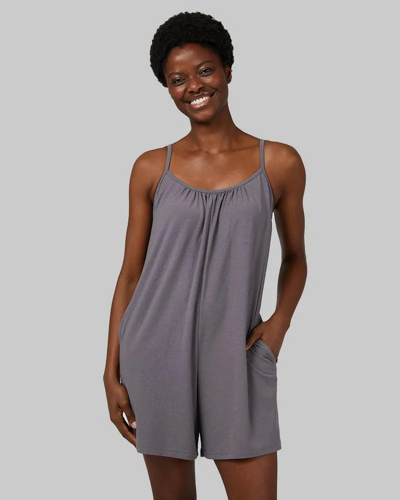 WOMEN'S LIGHTWEIGHT KNIT BRA ROMPER