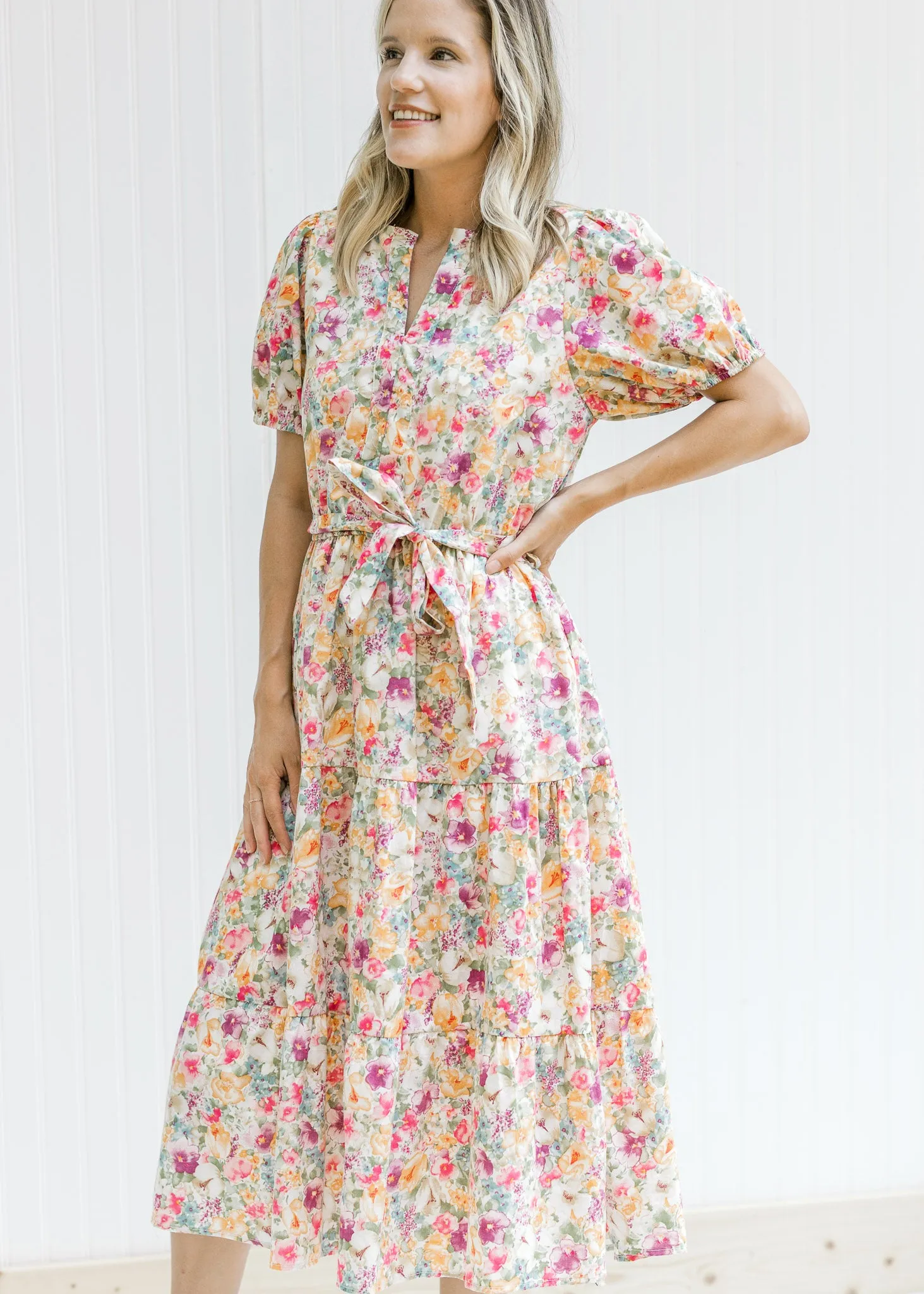 X Floral Song Dress